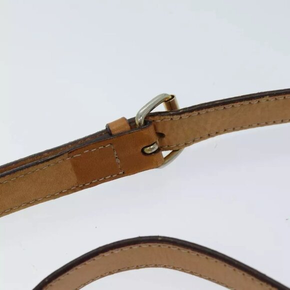 CELINE Macadam Canvas Shoulder Bag PVC Brown - Picture 6 of 16